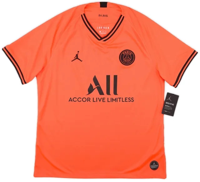 Nike 2019-20 Paris Saint-Germain Away Shirt Mbappe #7 (XL)