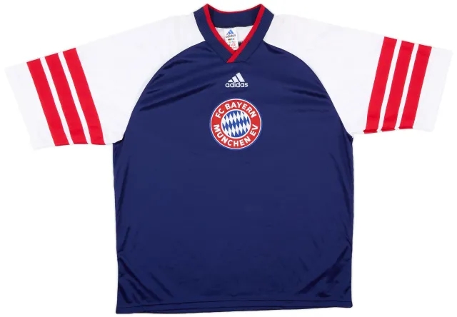adidas Bayern Munich Mens SS Home Shirt 1998/99