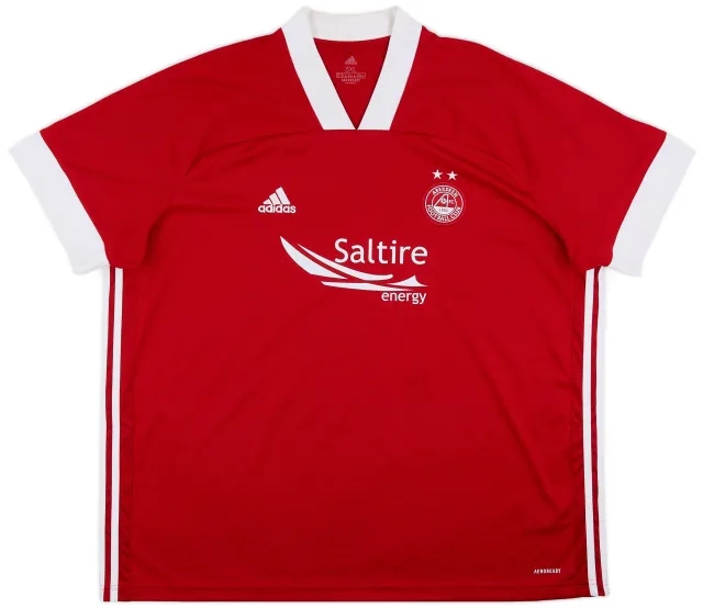 adidas 2020-21 Aberdeen Home Shirt - 8/10 - (3XL)