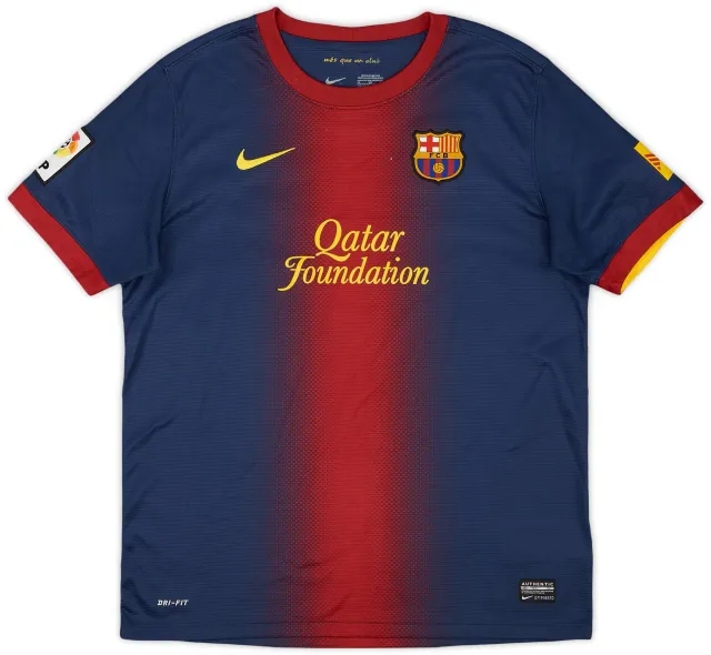 Nike 2012-13 Barcelona Home Shirt - 8/10 - (XL.Boys)