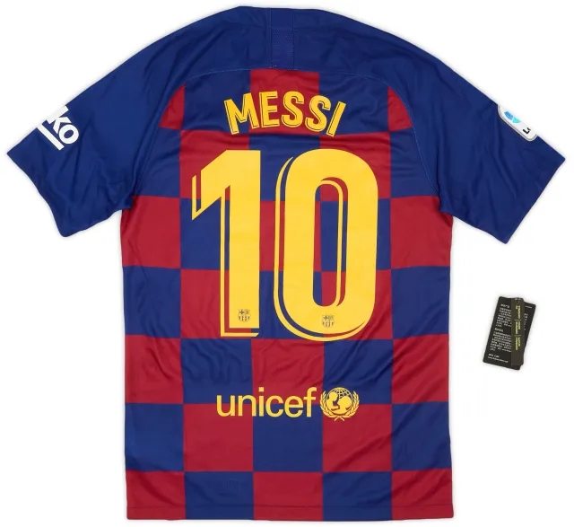 Nike 2019-20 Barcelona Home Shirt Messi #10 (S)