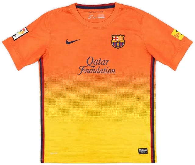Nike 2012-13 Barcelona Away Shirt - 6/10 - (XL.Boys)