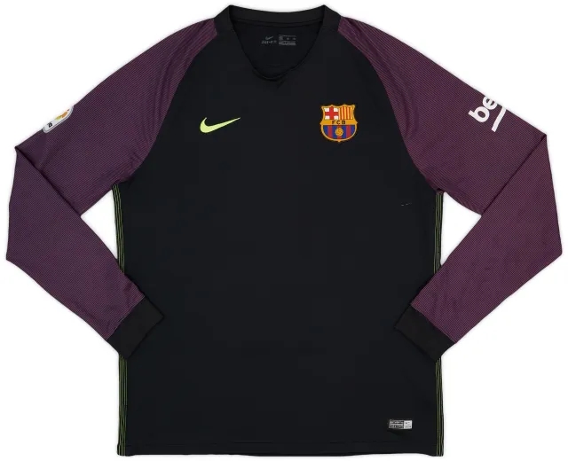 Nike 2016-17 Barcelona GK Shirt - 8/10 - (XL)