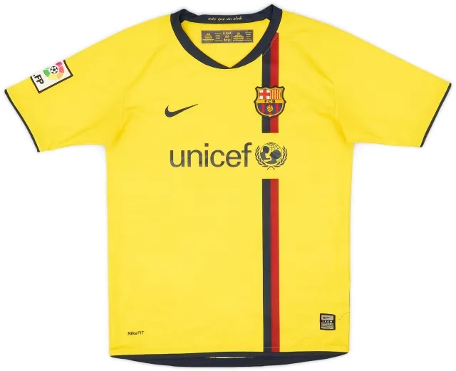 Nike 2008-10 Barcelona Away Shirt - 6/10 - (L.Boys)