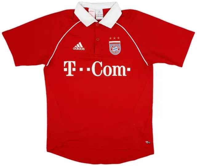 adidas 2005-06 Bayern Munich Home Shirt - 9/10 - (XL.Boys)
