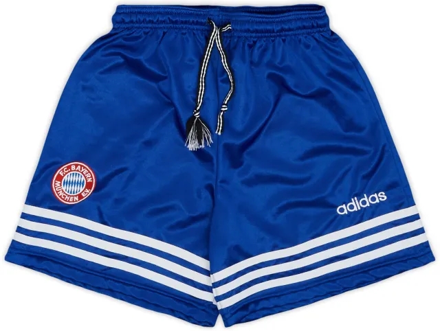 adidas 1995-97 Bayern Munich Home Shorts - 8/10 - (M.Boys)