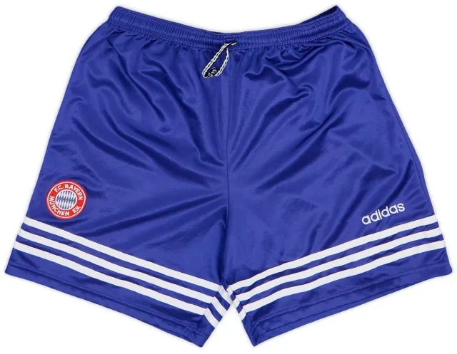adidas 1995-97 Bayern Munich Home Shorts - 8/10 - (L)