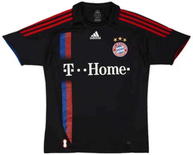adidas 2007-08 Bayern Munich Third Shirt - 8/10 - (XL.Boys)
