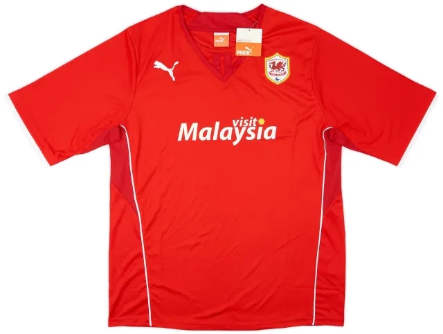 Puma 2013-14 Cardiff Home Shirt (XL)