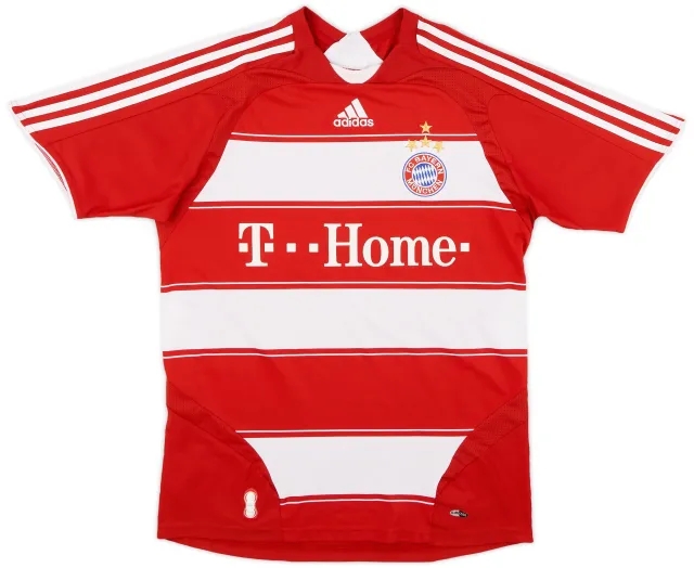 adidas 2008-09 Bayern Munich Home Shirt - 8/10 - (XL.Boys)