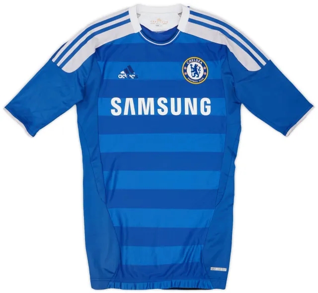 adidas 2011-12 Chelsea TechFit Player Issue Home Shirt - 5/10 - (S)