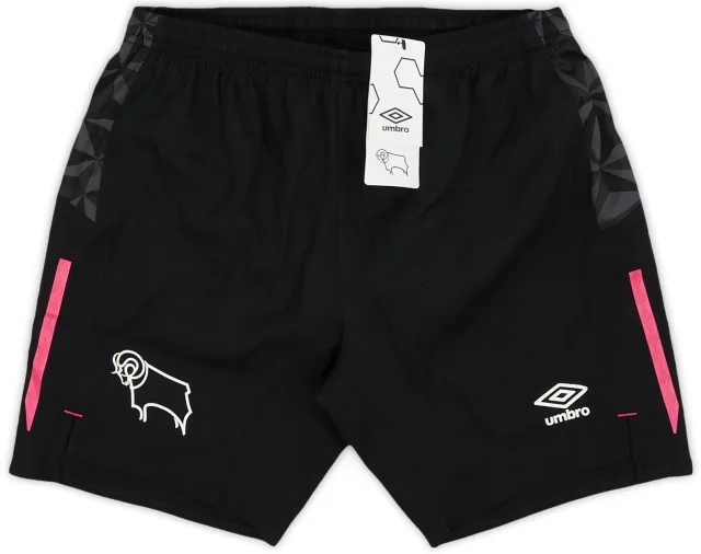 Umbro 2017-18 Derby County Third Shorts (XL.Boys)