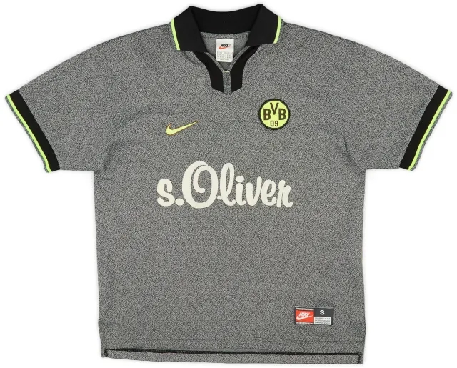 Nike Borussia Dortmund Mens SS Away Shirt 1997/98