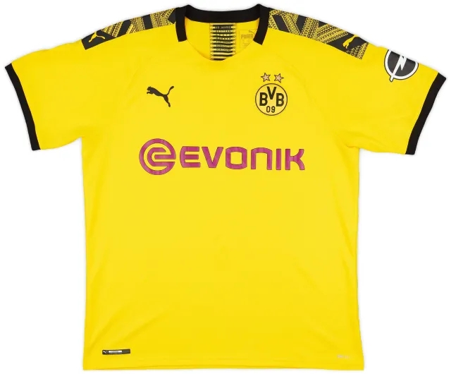 Puma 2019-20 Borussia Dortmund Home Shirt - 8/10 - (XL)