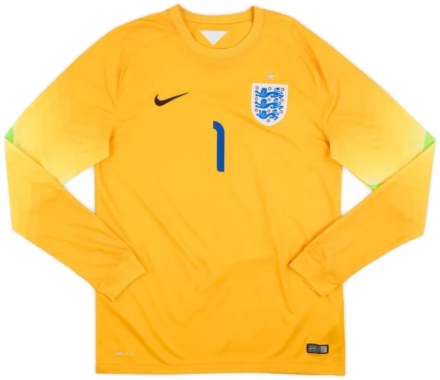 Nike 2018-19 England GK Shirt #1 - 9/10 - (M)