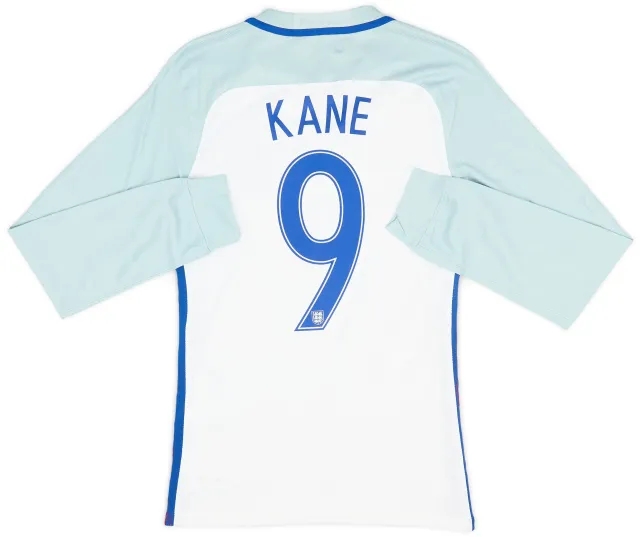 Nike 2016-17 England Player Issue Home L/S Shirt Kane #9 (S)