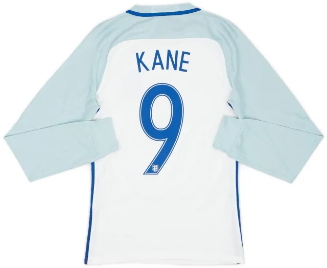 Nike 2016-17 England Player Issue Home L/S Shirt Kane #9 (S)
