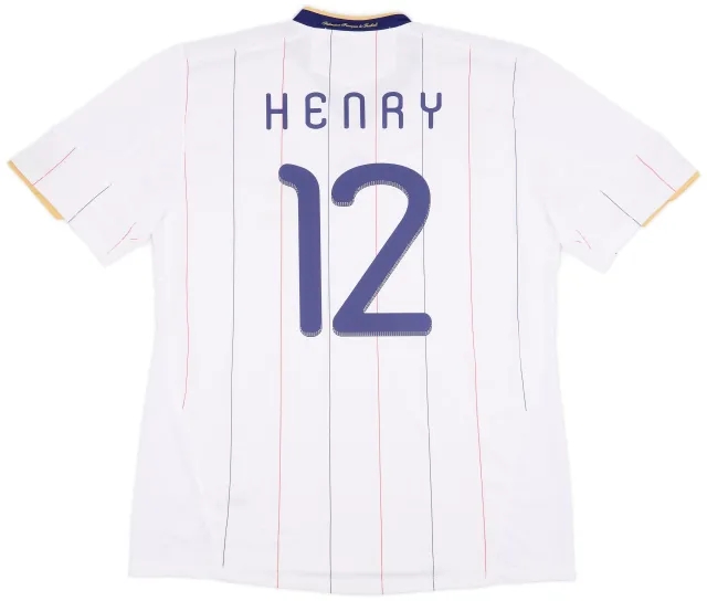 adidas 2009-10 France Away Shirt Henry #12 (XL)