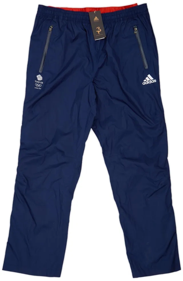 2012 Team GB adidas Track Pants/Bottoms (L)