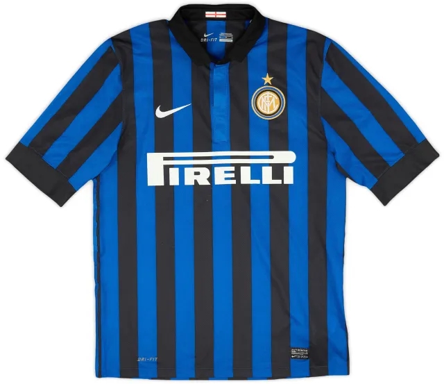 Nike 2011-12 Inter Milan Home Shirt - 7/10 - (M)