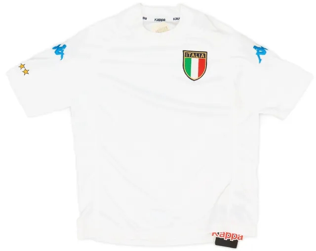 Kappa 2000-01 Italy Away Shirt (XL.Boys)
