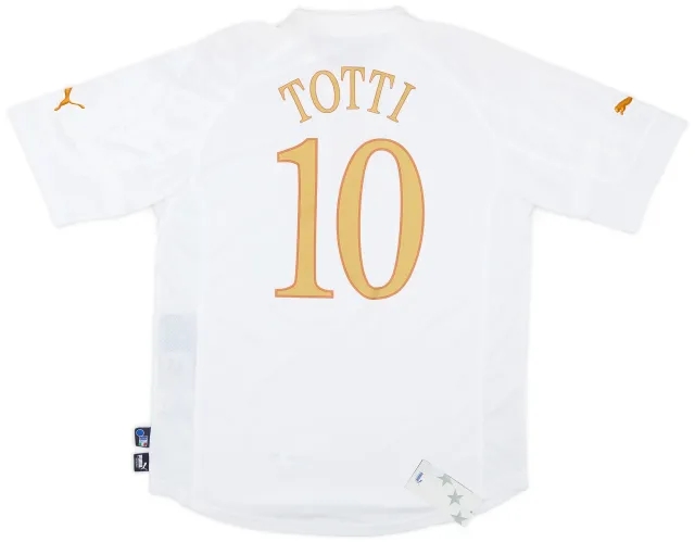 Puma 2004-06 Italy Away Shirt Totti #10 (XL)