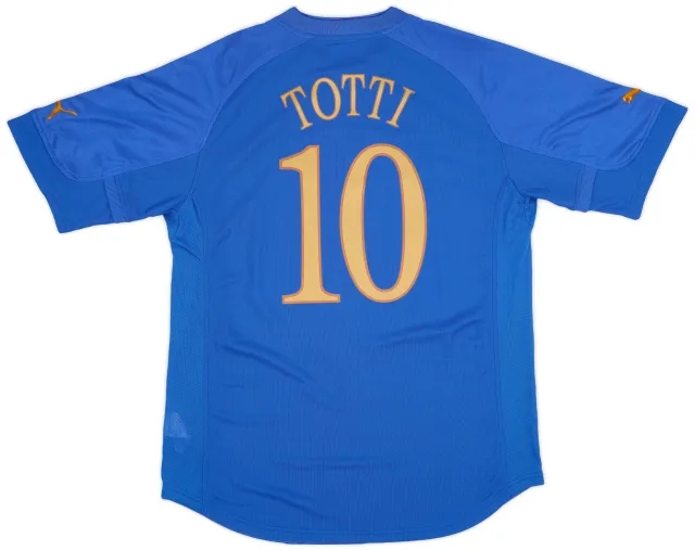 Puma 2004-06 Italy Home Shirt Totti #10 (XL)