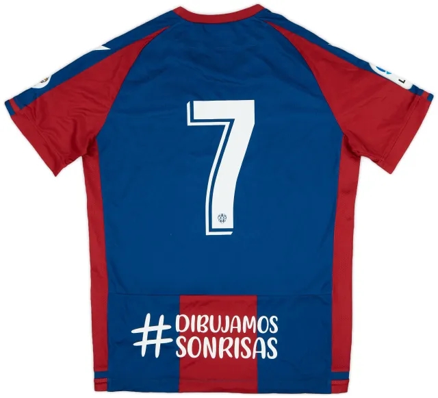 Macron 2020-21 Levante Home Shirt #7 (M)