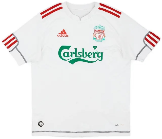adidas 2009-10 Liverpool Third Shirt - 7/10 - (XL.Boys)