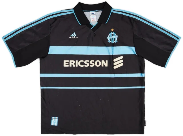 adidas 1999-00 Olympique Marseille Third Shirt - 5/10 - (XL)