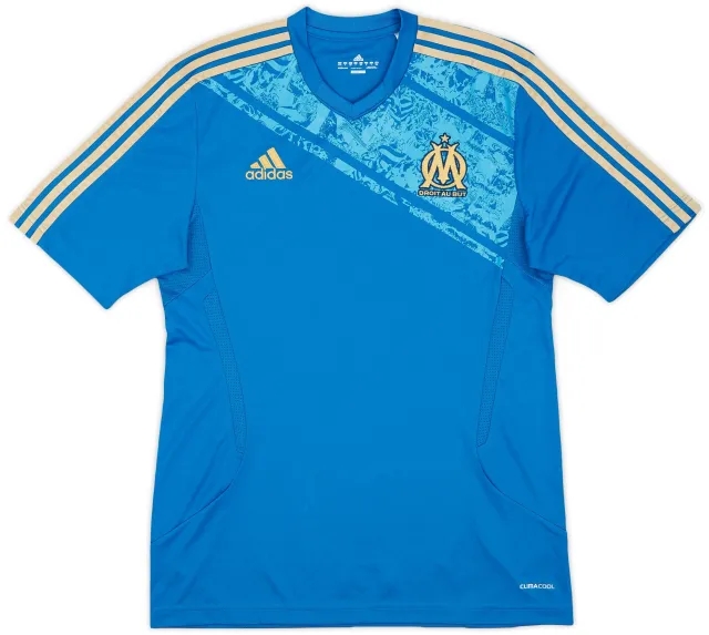2011-12 Olympique Marseille adidas Training Shirt - 9/10 - (M/L)