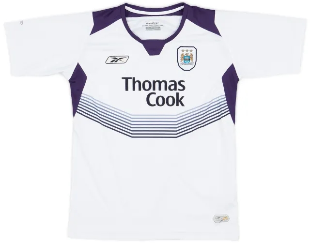 Reebok 2004-05 Manchester City Away Shirt - 8/10 - (M.Boys)