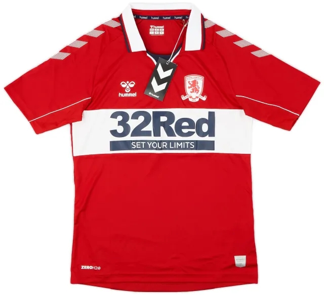 Hummel 2020-21 Middlesbrough Home Shirt (S)