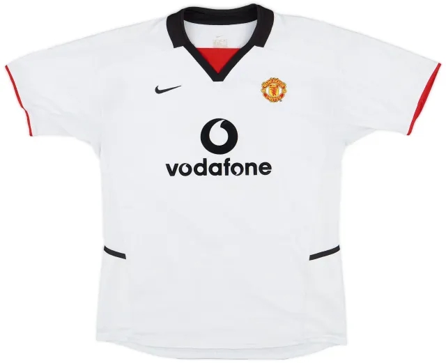 Nike 2002-03 Manchester United Away Shirt - 6/10 - (XL.Boys)