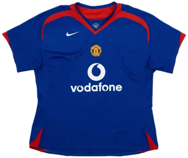 Nike 2005-06 Manchester United Away Shirt - 9/10 - (Women's L)