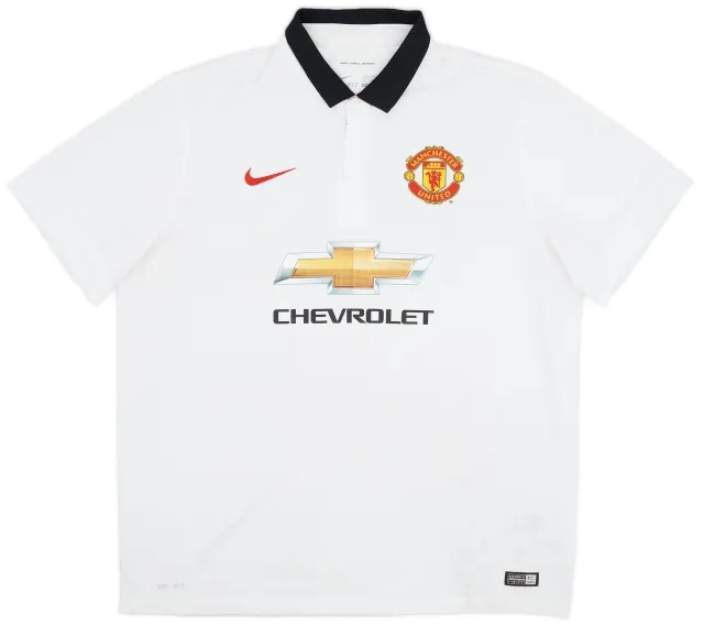 Nike 2014-15 Manchester United Away Shirt - 4/10 - (XXL)