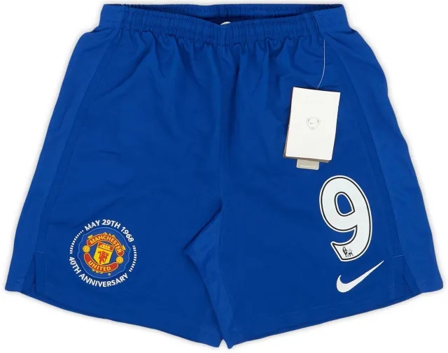 Nike 2008-09 Manchester United Third Shorts #9 (Berbatov) (S.Boys)