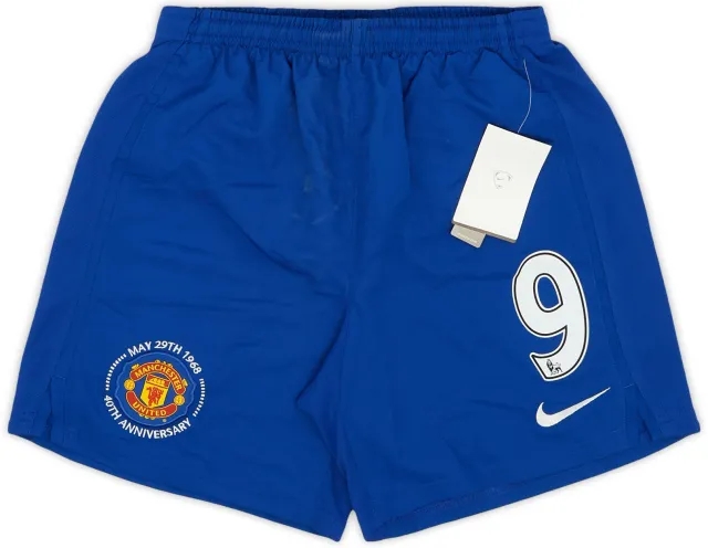 Nike 2008-09 Manchester United Third Shorts #9 (Berbatov) (M.Boys)