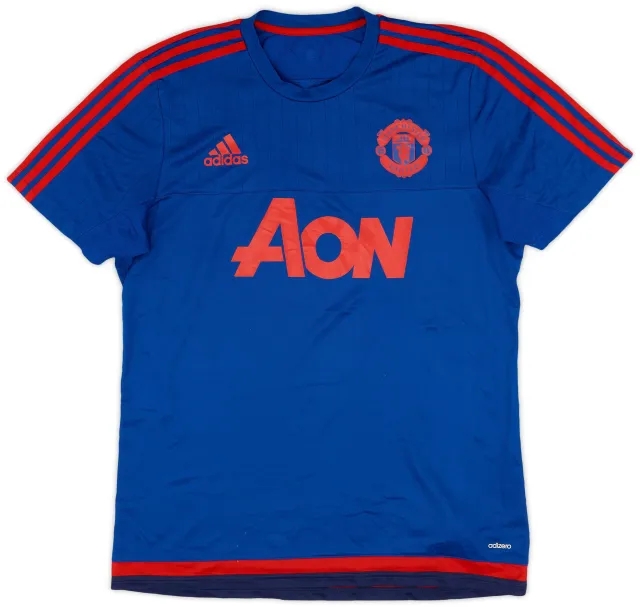 2015-16 Manchester United adidas Training Shirt - 7/10 - (L)
