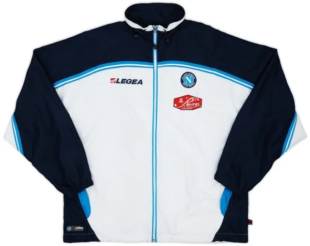 2003-04 Napoli Legea Track Jacket - 8/10 - (XL)