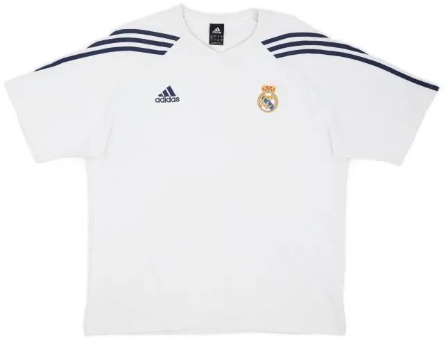 2005-06 Real Madrid adidas Training Shirt - 7/10 - (L/XL)