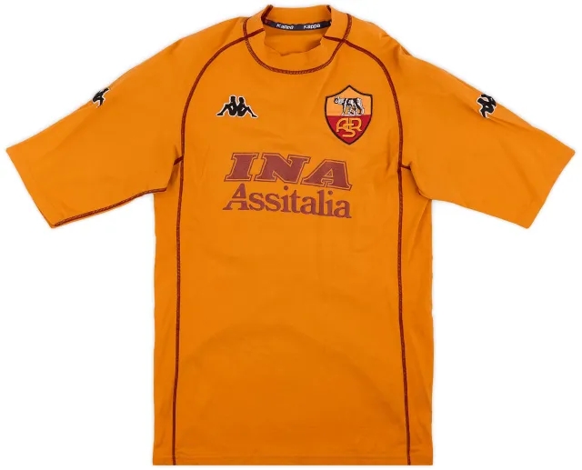 Kappa 2000-01 Roma GK S/S Shirt - 6/10 - (L)