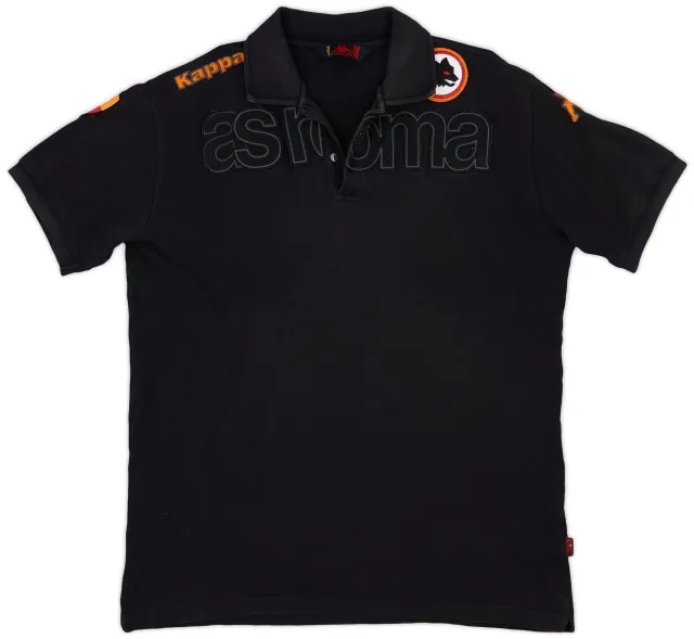 2009-10 Roma Kappa Polo Shirt - 8/10 - (3XL)