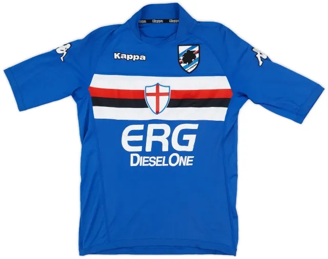 Kappa 2005-07 Sampdoria Home Shirt - 7/10 - (M)