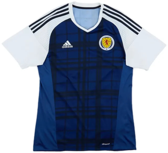 adidas 2015-17 Scotland Home Shirt - 6/10 - (S)