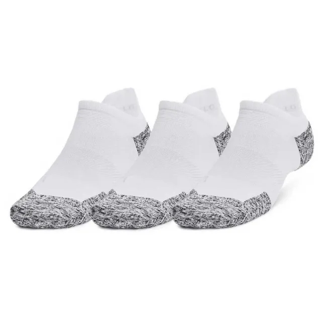 Under Armour Armourdry Run Cushion No Show Socks 3 Pairs