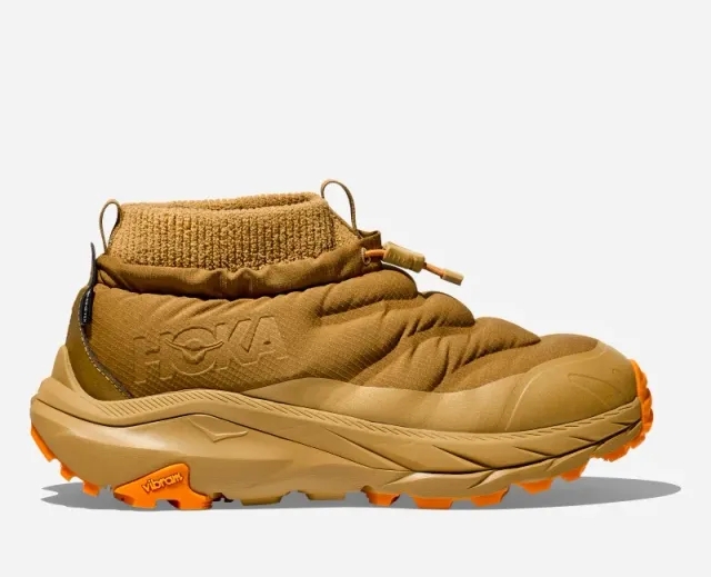 Hoka One One HOKA Men's Kaha 2 Frost Moc GORE-TEX Lifestyle Shoes in Honey/Wheat