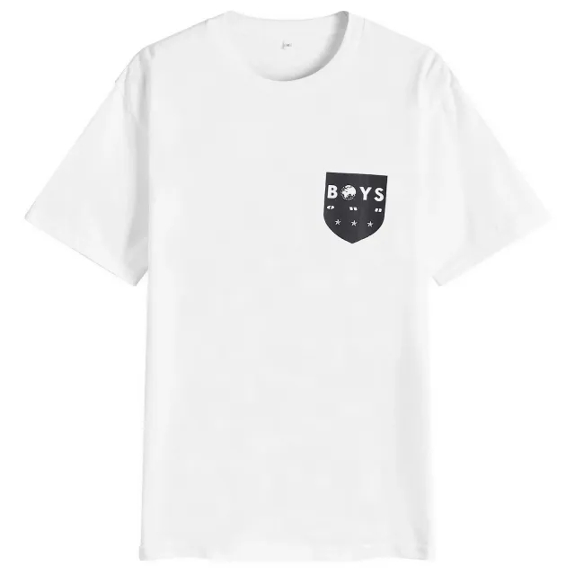 Boys Own Men's Twenty Things Not To Do Print T Shirt White