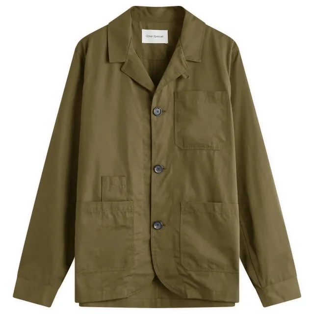 Oliver Spencer Men's Bradwell Jacket Green