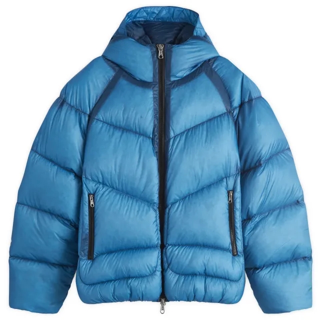 Cole Buxton Men's Translucent Taped Down Jacket Blue